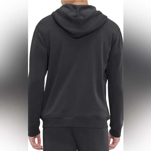 Men’s UGG Gordon Zipped Hoodie Jacket in Black-Fleece-lined-Size Extra Large - Picture 6 of 8